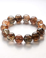 Load image into Gallery viewer, black golden super seven bracelet
