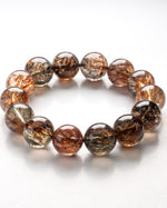 Load image into Gallery viewer, red rutilated quartz bracelet
