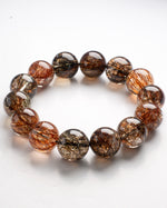 Load image into Gallery viewer, red rutilated quartz bracelet
