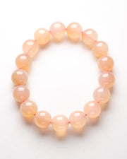 light pink agate bracelet
