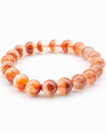 Load image into Gallery viewer, Red Rutilated Quartz Bracelet