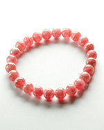 Load image into Gallery viewer, Pink beaded bracelet on a white background
