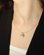 Load image into Gallery viewer, Sagittarius Amazonite Zodiac Energy Necklace
