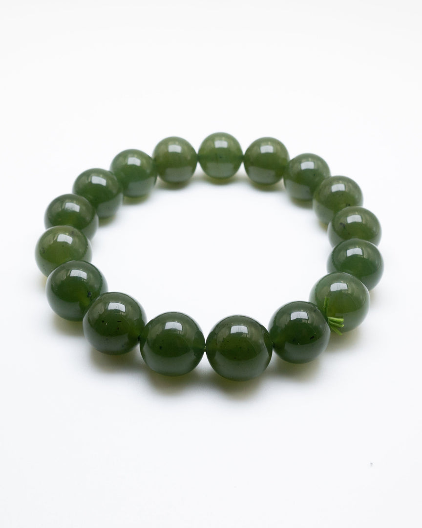 Seraphinite Bracelet (Dark Green)