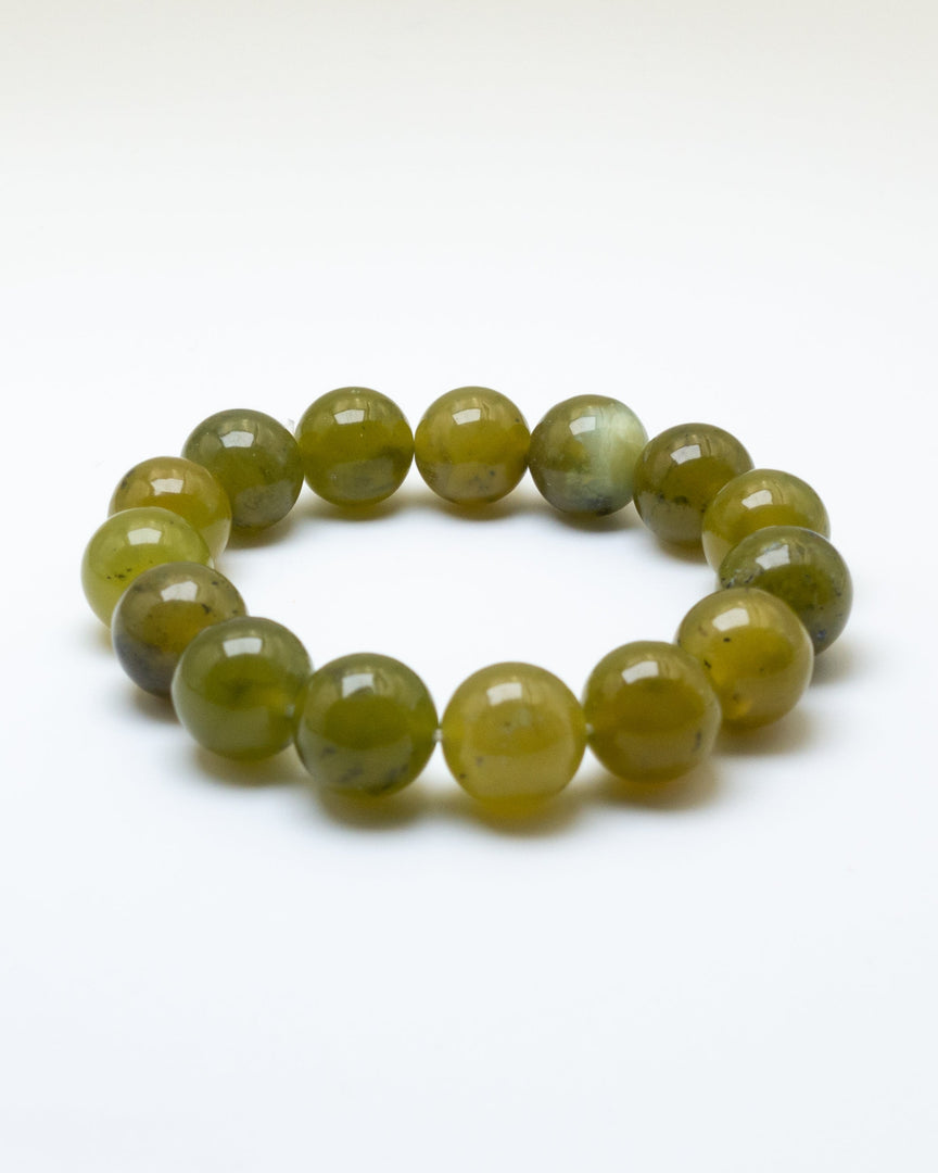 Seraphinite Bracelet (Light Green)