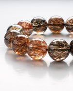 Load image into Gallery viewer, Super Seven Bracelet (Black Golden Inclusion)