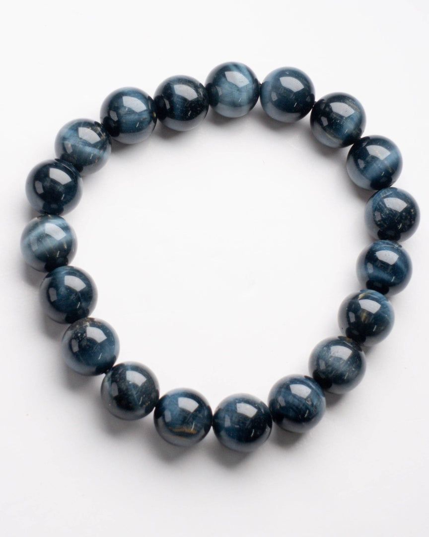 Blue tiger's eye bracelet