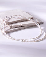 Load image into Gallery viewer, Freshwater Pearl Double Layered Necklace
