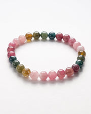 Watermelon Tourmaline Bracelet (Rich Color)