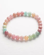Watermelon Tourmaline Bracelet (Soft Pastel)