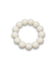 White Bodhi Seeds Bracelet
