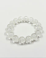 Load image into Gallery viewer, Clear beaded bracelet on a white background