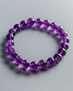 Load image into Gallery viewer, amethyst bracelet 8mm
