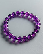 Load image into Gallery viewer, amethyst bracelet 8mm
