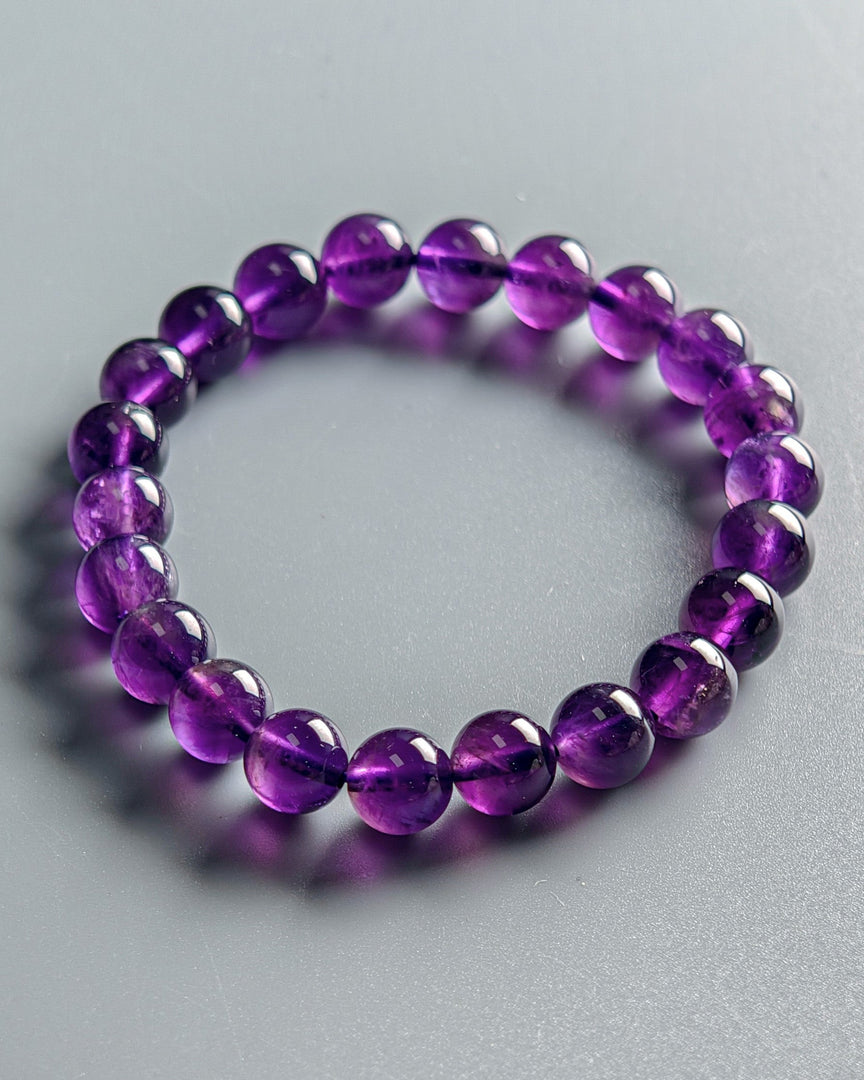 amethyst bracelet 8mm