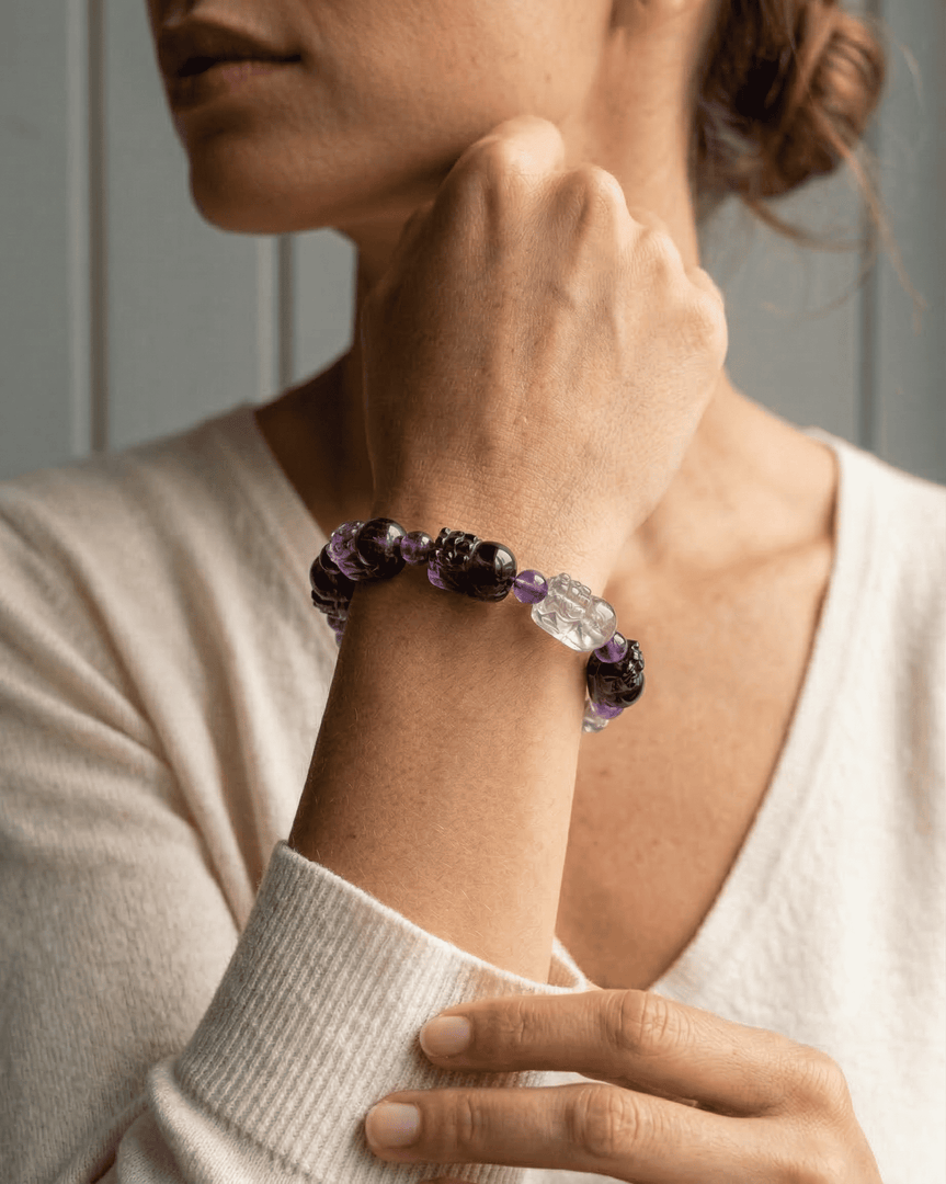 Amethyst Pixiu Bracelet
