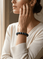 Load image into Gallery viewer, Tiger’s Eye Bracelet (Blue)