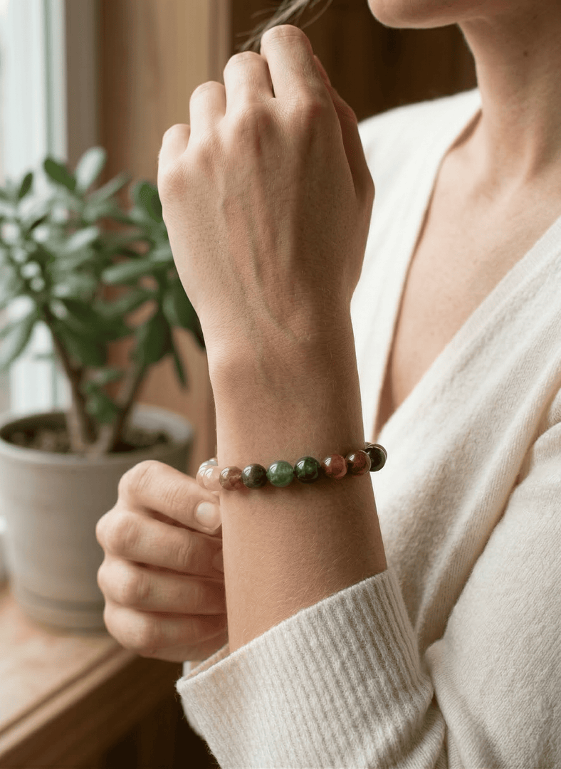 Watermelon Tourmaline Bracelet (Rich Color)