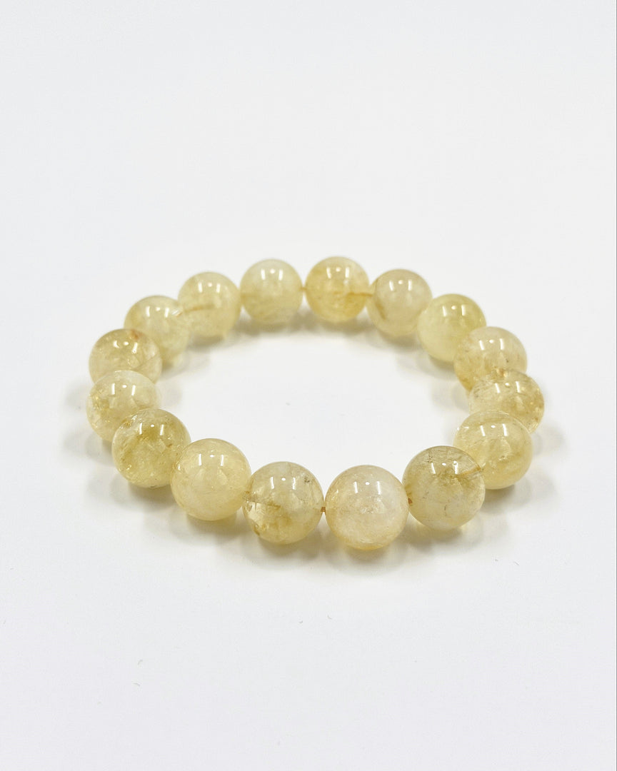 Hematoid Quartz Bracelet(Light Golden)