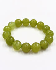 Natural Xiuyan Jade Bracelet