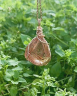 Load and play video in Gallery viewer, big sphere golden rutilated quartz pendant
